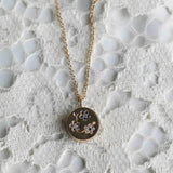 The Medallion of The Spring Glade - Blue Sapphires