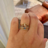 Finished: Pre-loved Not So Tiny Ring with Blue Sapphire
