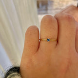 Finished: Pre-loved Not So Tiny Ring with Blue Sapphire