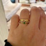 Finished: The Solitaire Ring with Green Tourmaline