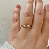 Finished: Elise Ring with a Light Pink Morganite and Diamonds TWVS