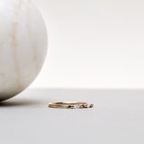 Finished: Zoe Ring – Top Covered with Marquise Diamonds TWVS and Dark Chocolate Brilliant Diamonds